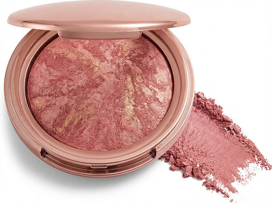 Enhance your complexion with this radiant baked bronzer designed to deliver a soft